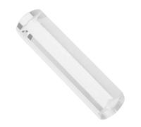 FOMIYES Prisme Cylindrique Hexagonal 15x62 Mm en Verre Optique Solide, Accessoire D'expérimentation Physique et Équipement Pédagogique pour Démonstration et Apprentissage en Optique