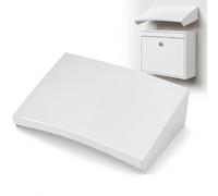 Fomiyes Protection De BoîTe Aux Lettres ExtéRieure Contre La Pluie | Protection Contre La Pluie,Couvercle De auvent discret Fixation Murale, Installation Facile Sans Outils 40,0 x 28,5 x 10,2 cm