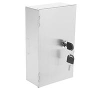 FOMIYES Protection Murale Verrouillable pour Prises Électriques Extérieures Boîtier Étanche en Acier Inoxydable Design Contemporain pour Usage Extérieur