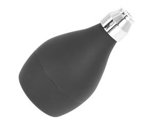 FOMIYES Pulvérisateur de Poudre Compact en Caoutchouc Noir, Facile à Nettoyer, Voyage Activités en Plein Air, Accessoire Pratique pour Maquillage