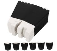 FOMIYES Récipients à Popcorn en Papier 100 Unités, Boîtes à Frites, Emballages pour Goûters et Événements, pour Cinéma et Anniversaires