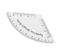 FOMIYES Règle à Sourcils Réutilisable pour Maquillage, Gabarit de Dessin Précis, Outil de Mise Portable pour Sourcils Symétriques, Accessoire Beauté pour Usage Quotidien et Voyage, 1