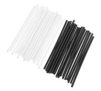 FOMIYES Repères Latéraux pour Touche de Guitare 40 Pcs, Points de Position 15 Mm, Noir et Blanc, Accessoires pour Guitare Acoustique et Électrique, Indicateurs Précis pour Apprentissage