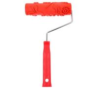 FOMIYES Rouleau à Peinture Texturée en Relief 18 CM, Rouleau à Gaufrer pour Application Artistique sur Cloisons Sèches et Murs Décoratifs