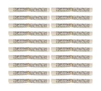 FOMIYES Rouleaux de Bénédiction de Mezouza Casher 20 Pcs Papier Pré-roulé Format Mini Parchemin Hébraïque pour Porte Juive Décoration Maison et Cadre Mitzvah