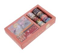 FOMIYES Ruban Adhésif Washi Décoratif Soi-même, Kit 10 Rouleaux 10 Feuilles Autocollants Motifs Anciens, Papier Washi Vintage pour Scrapbooking et Loisirs Créatifs