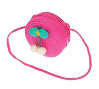 FOMIYES Sac Bandoulière Paille pour Fille Petit Sac à Main Tissé Main Cabas Fantaisie pour Petite Fille pour Plage et Vacances