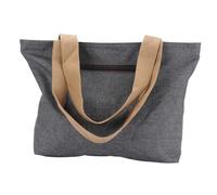 FOMIYES Sac de Rangement Étanche Oxford Capacité Trousse de Toilette Portable pour Cosmétiques et Courses Sac Fourre Tout Pratique pour Voyage et Usage Gris