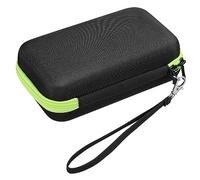 FOMIYES Sac de rangement pour Braun 7, étui de protection rigide, pour thermomètre auriculaire et frontal, portable, avec fermeture éclair et cordon, idéal pour les déplacements, marron