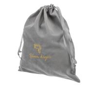 FOMIYES sac pour sèche-cheveux de la chambre d'amis couverture et oreiller de voyage rangement de sèche-cheveux organisateur de sèche-cheveux sac sèche-cheveux velours Gris