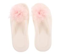 FOMIYES Sandales Femme Fleurs Roses Style Antidérapantes Tongs Ouvertes Plage et Piscine Légères et pour Dété
