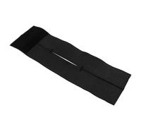 FOMIYES Sangle Adhésive Antidérapante pour Baseball 10x35 Cm, Bande Élastique de Sport Noire Compatible Mitaines, Accessoire Léger et Souple pour Entraînement Softball et Base-Ball