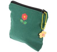 FOMIYES Sanitary Napkin Sac de Rangement Pochette de Rangement pour menstruations féminines Premières règles Pochette Portable pour Serviettes sanitaires, Vert, 14X12X3.5CM, Tendance