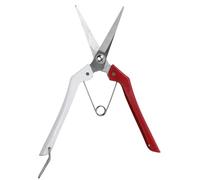 FOMIYES Sécateur Pratique pour Arbres Fruitiers, Cisaille à Branches en Acier Manganèse Rouge et Blanc, Coupe Précise pour Jardinage et Taille de Petites Fleurs, Outil Multifonction