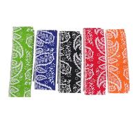 FOMIYES Serviette Rafraîchissante pour Chien et Chat Lot de 5, Écharpe Glacée Respirante pour Activités Extérieures comme Promenade et Escalade Couleur Aléatoire
