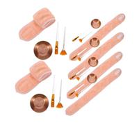 FOMIYES Set Accessoires Esthétiques Visage Rose Doré Kit Complet pour Soins Peau avec Bol et Bandeau Outils Multifonctions pour Spa Facial et Routine Professionnelle