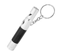 FOMIYES Sifflet de Survie Multifonction avec Petite Boussole et Lampe de Poche en Alliage D'aluminium, Volume Puissant pour Activités Outdoor et Situations d'urgence