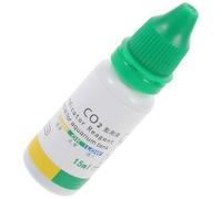 FOMIYES Solution de Test Co2 pour Aquarium D’Eau Douce 15 Ml Liquide Indicateur de Dioxyde de Carbone Testeur D’Eau Kit de Test Précis pour Aquarium avec Plantes
