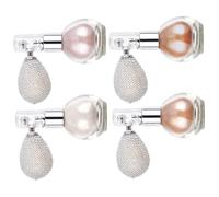 FOMIYES Spray Pailleté Corps Visage 4 Pièces 1 Blanc Nacré 2 Couleur Dorée 3 Rose Nude 4 Bronze Illuminateur Portable Femme pour Soirées et Mariages