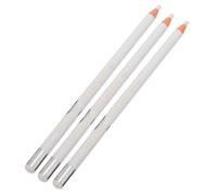 FOMIYES Stylo De Maquillage Surligneur Blanc 3 Pièces Crayon Eye-liner Imperméable Solide Pour Maquillage Délicat Stylo Portable Pour Beauté Application Facile à Tout Moment