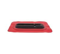 FOMIYES Support D'aileron Base Planche de Surf Rouge, Plaque Connecteur Fin Box pour Paddleboard, Coupleur de Remplacement pour Boîte à Ailerons, Accessoire Adapté au Sup et Surf, Pièces