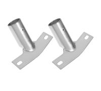 FOMIYES Support de Manche à Balai, 2 Supports de Tête de Balai en Acier Allié, Adaptateur de Rechange pour Embout de Manche Et Outils de Nettoyage