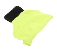 FOMIYES Support de Téléphone Portable pour Jambe Bande Élastique Ajustable Poche Multifonction pour Clés Paquet de Sport Fluorescent Jaune Brassard Anti-Rebond pour Course et