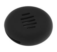 FOMIYES Support En Silicone Pour Poudre De Maquillage Étui Portable Pour Coussin De Fond De Teint Étui Respirant Pour Éponge De Maquillage Pour Femmes Et Filles Fournitures De Voyage Noir