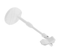 FOMIYES Support Pour Lampe Uv Ongles Gel Rotation Magnétique 360° Blanc, Pied Stable Réglable, Mini Pince Portable, Accessoire Manucure Professionnel Pour Nail Art Et Pose Vernis