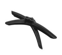 FOMIYES Support pour Téléviseur à Écran Plat 32-65 Pouces Socle TV Robuste Pieds Stables Patins Antidérapants Support de Remplacement pour Bureau Espace Gain de Place Accessoires