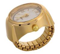 FOMIYES Table de doigt élégante montres de poche nouveauté montre petites montres pour femmes quartz Golden