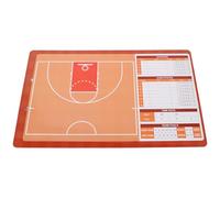 FOMIYES Tableau Blanc Surface Résistante pour Entraîneurs de Basketball Effaçable à Sec Double Surface Format Portable, Équipement D'entraînement pour Matchs et Entraînements
