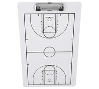FOMIYES Tableau d'Entraînement de Basketball Portable Multifonction en PVC Effaçable à Sec, Planche Légère Surface Lisse, pour Matchs et Entraînements