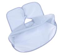 FOMIYES Tablier Rasage Barbe Pliable Gris pour Homme Bavoir Attrape Poils Pratique et Facile à Nettoyer Transporter pour Salon et Usage Domestique