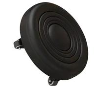 FOMIYES Tabouret Roulant Noir à roulettes 4 Roues Petit Escabeau Compact en PU Résistant Repose-Pieds Multifonction pour Maison et Usage Quotidien Marchepied Stable et Mobile pour