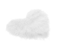 FOMIYES Tapis De Présentation En Fausse Douce Pour Nail Art En Forme De Cœur En Peluche Pour Décoration Dintérieur Et Manucure
