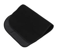 FOMIYES Tapis de Sol Anti-étincelles Ignifugé Demi-cercle Noir 102 X 60 Cm pour Cheminée Intérieur, Tapis Ignifugé pour Poêles à Bois, Protection Thermique Résistante et Sûre