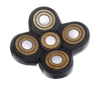 FOMIYES Tête de Rasoir Électrique Remplacement pour Tondeuse à Tête Rotative Lame à Cutters Trempés Précision Humide et Sèche pour Rasage sans Tiraillement Accessoire Facile à Nettoyer