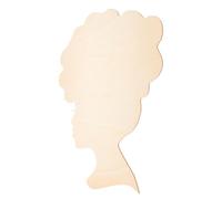 FOMIYES Tête en Bois à Découper Inachevée, Planche de Contreplaqué Naturel 5 Pièces, Décorations Artisanales pour Bricolage Créatif, Peinture Diy, Loisirs Créatifs, Décoration Intérieure