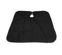 FOMIYES tissu de coiffeur Cape de salon Cape pour domicile cape de coupe accessoires pour adultes éventail d'ongles cape de de cheveux pour salon capes de coiffeurs chiffon Black