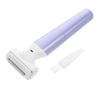 FOMIYES Tondeuse Électrique Étanche Pour Femmes Épilateur à Double Tête Pour Maillot Les Aisselles Visage Rasoir Rechargeable Pour Épilation Sans Couleur Bleue