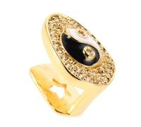 FOMIYES Tooth Jewellery Unique Single Tooth Cap Hip Hop Style With Shimmering Crystal For Men For Parties And Costumes