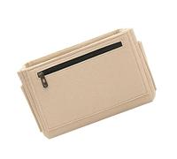 FOMIYES Trousse à Maquillage Feutre Capacité Importante Étui de Rangement Cosmétique Pochette de Maquillage Pratique