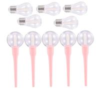 FOMIYES Tube De Gloss Vide Et Contenant De Rouge à Lèvres 10 Pièces Mini 16 Ml Portable Pour Maquillage De Voyage Accessoires Cosmétiques Sucette Et Ampoule