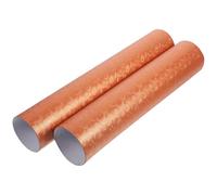 FOMIYES Tube Extensible Porte-Affiches en Métal Doré Cuivre Longueur Ajustable 35-62 CM Diamètre Intérieur 6 CM Tube de Rangement Robuste pour Œuvres d'Art Posters et Impressions