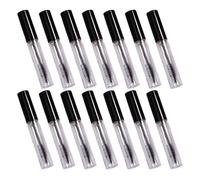 FOMIYES Tube Mascara Vide Portable Set avec Bouchon Anti-fuite Conteneur Pratique pour Rangement Mascara et Liquide Mini Flacon Compact pour Voyage et Usage Quotidien