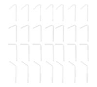 FOMIYES Tubes en Verre Borosilicaté Coudés Transparents 40 Pièces - Angles 45° 60° 90° 120° - 5 X 10 CM - pour Expériences Chimiques en Laboratoire Instruments Précis pour Chimie et