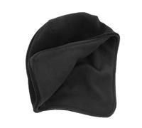 FOMIYES Un dernier verre chaud casquette de couchage capot de sommeil Chapeau respirant capot chaps-sang Black