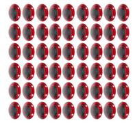 FOMIYES Yeux de Poisson Adhésifs pour Leurres de Pêche 5 Mm Rouge, 500 Pièces Autocollants Réalistes pour Fabrication Appâts Artificiels, Kit Complet pour Montage Matériel de Pêche