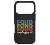 FOMO - Fear of Missing Out Vintage Retro Distressed Coque pour iPhone 17 Pro